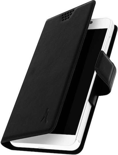 Akashi Folio Caz Portofel Universal Pentru Smartphone Mărimea XL Negru