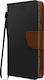 Universal Fancy Style Wallet Case Phones Dimensions 139 X 71 Mm – Brown