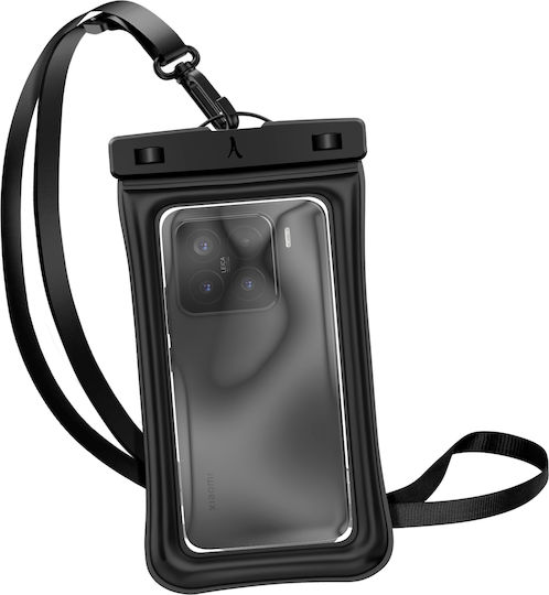 Akashi Floating Waterproof Case 6.8 Inch Touch Smartphone Black