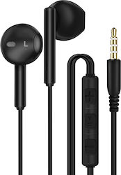 Linq Intra 3.5mm Jack Earphones 1.2m Music Hands-free Calling Black