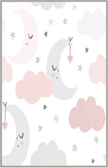 Conceptum Hypnose Kinder Teppich Weiß 80x120cm