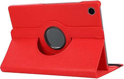 Husă Partel Galaxy Tab A8 10.5” Tip Folio 360° Rotativă cu Funcție Stand Roșie Husă Partel Galaxy Tab A8 10.5” Tip Folio 360° Rotativă cu Funcție Stand Roșie