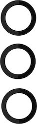 Clappio Rear Camera Lens Samsung Galaxy A16 Black