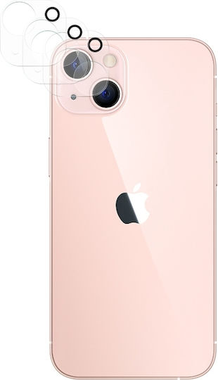 Eko Pack 3 Tempered Glass Screen Protectors Apple Iphone 13 Mini Lens Transparent