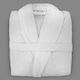 Hotel Bathrobe With Collar Classic Terry 700512 100% Cotton 400gsm White