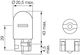 Bec 12V Wy21w 21W Reines Licht Set 10 Stück Bosch