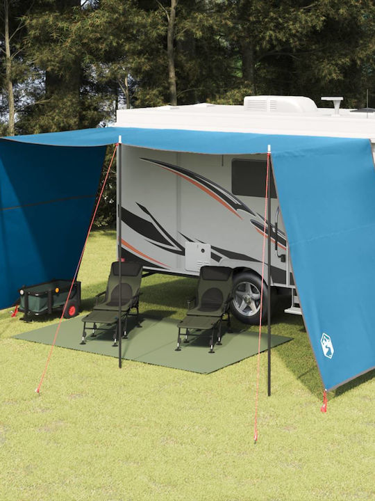 vidaXL Zelt Terrasse Blau 3.02x2.4m