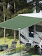 vidaXL Zelt Terrasse Grün 3x2.4m