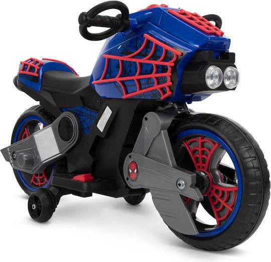 Παιδική Μηχανή Spider-Man Ηλεκτροκίνητη 6 Volt Μπλε για 3+ ετών
