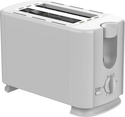 Rosberg Φρυγανιέρα 2 Θέσεων 700W Λευκή