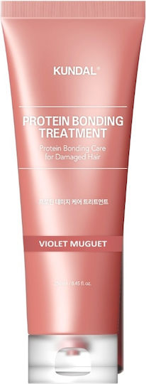 Kundal Protein Bonding Treatment – Θεραπεία Πρωτεϊνης Ταλαιπωρημένα Μαλλιά Άρωμα Violet Muguet