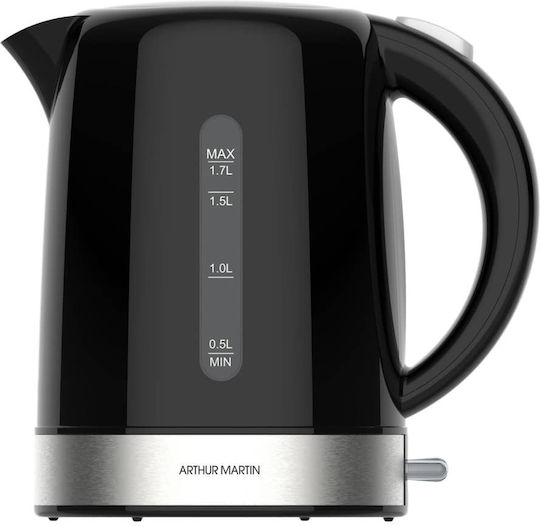 Arthur Martin Електрически Кан Проз 1.7л 2200W Черен