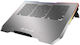 Tellur Cooling Pad for Laptop up to 17.3" with 3 Fans and Silver Illumination TLL491321