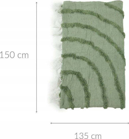 Gift Decor Canapea 135x150 cm Verde