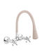 Invena Kitchen Faucet Wall Beige