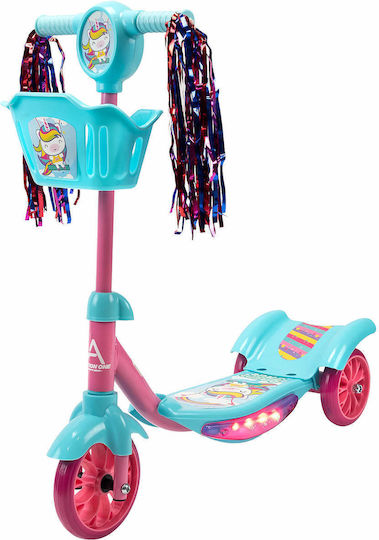 Action One Детски Тротинетки с Три Колела Kiddy Тюркоазен