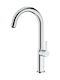 Teka Oval 915 Kitchen Faucet Counter Silver
