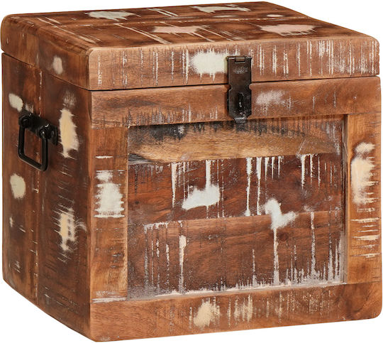 vidaXL Wooden Decorative Box Storage