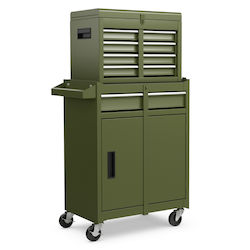 Costway Metallisch Werkzeugkiste