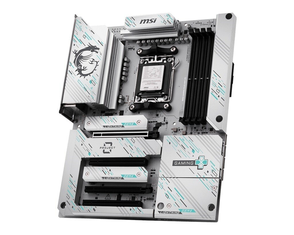 MSI B850 Gaming Plus Wifi PZ Motherboard ATX με AMD AM5 Socket 7E75-001R