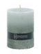 Home&Styling Collection Декоративна Свещ Сив 1бр
