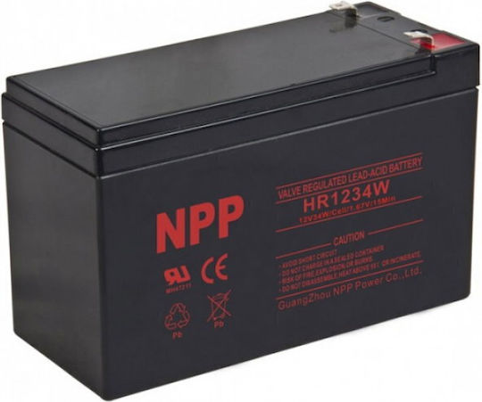 Npp Μπαταρία UPS με Χωρητικότητα 9Ah και Τάση 12V 3335 1τμχ