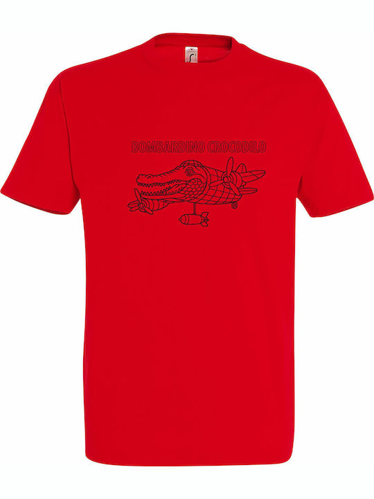 T-shirt Unisex " Bombardino Crocodilo Crocodile...