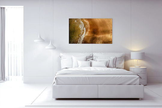 Πίνακας Lone Figure On Beach Μοναχική Φιγούρα Στην Παραλία 30x20
