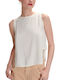 Women's Blouse Sleeveless White