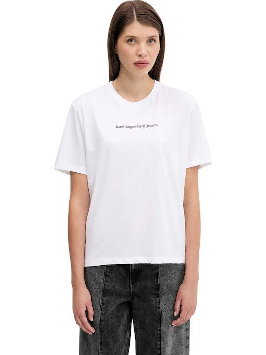 Damen T-Shirt White