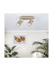 Eko Light Doppel Spot mit Fassung GU10 in Braun Farbe