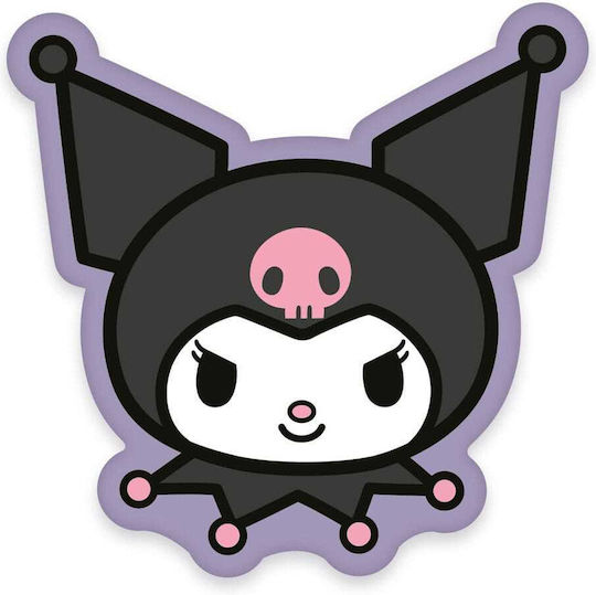 Sanrio Pillow Kuromi Face 36 Cm