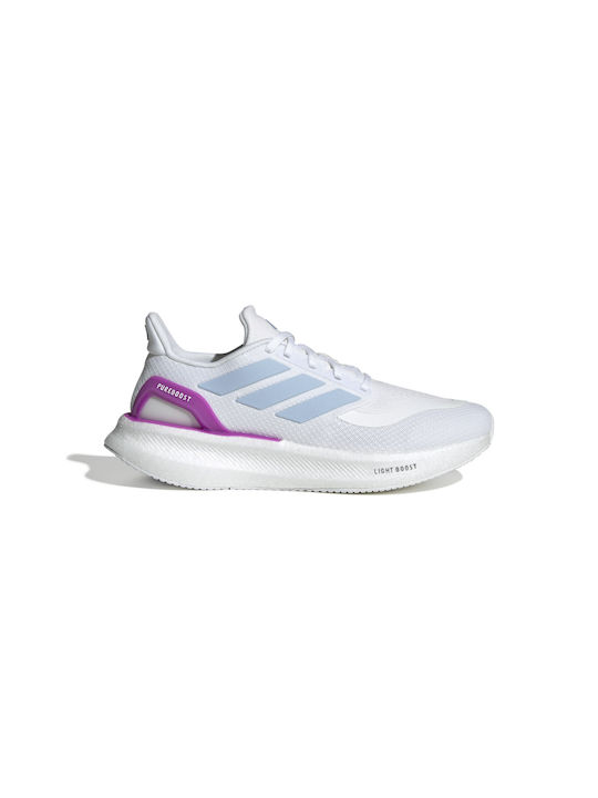 adidas Pureboost 5 Damen Sportschuhe Laufen Weiß