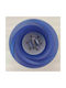 Rechteckig kristallin Einbau Spot mit Fassung G4 Blau 10x6.2cm. 1Stück