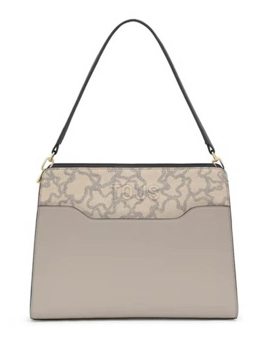 Tous Kaos Icon Women's Bag Shopper Shoulder Beige