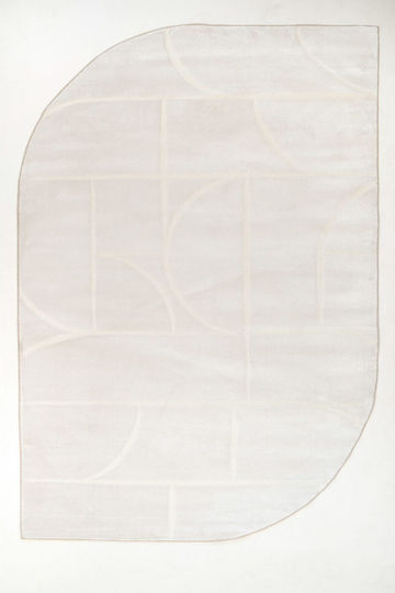 Ezzo Forma E460a1w Χαλί Τζακιού Ορθογώνιο Cream 160x230cm