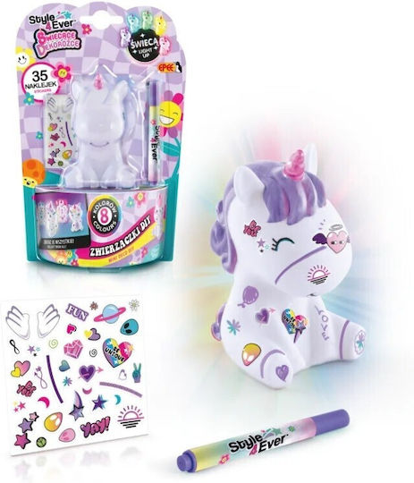 Kunst & Handwerk Spielzeug Epee Leuchtende Decocorns Set Diy Tiere Einhorn Süß