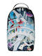 Sprayground School Bag Backpack Junior High-High School Multicolour with Water Bottle Holder