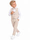Costum pentru copii Vară 5buc Beige