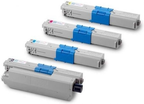 Compatible Toner for Laser Printer OKI 44469704 2000 Pages Yellow