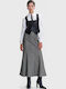 Maxi Skirt Gray