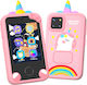 Avizar Unicorn Educational Phone Children 48mp 2.8" Lcd Touchscreen Shockproof Pink