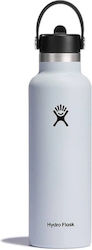 Hydro Flask Standard Mouth Flex 621ml White Hydro Flask Standard Mouth Flex 621ml White