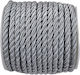 Κορδόνι Τρίκλωνο Rayon 5mm 15m T1409002 Ασημί