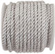 Κορδόνι Τρίκλωνο Rayon 5mm 15m T1409002 Λευκό