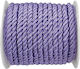 Κορδόνι Τρίκλωνο Rayon 5mm 15m T1409002 Λιλά