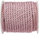 Κορδόνι Τρίκλωνο Rayon 5mm 15m T1409002 Pόζ