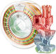 Spectrum Filament Pentru Imprimante 3D PLA 1.75mm Curcubeu 1kg 1 Bucată Bobină