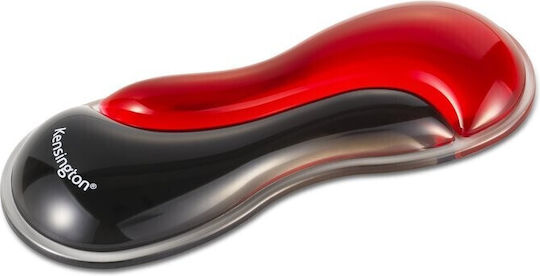 Kensington Slim Duo Gel Mouse Track Ball Red Wrist Rest