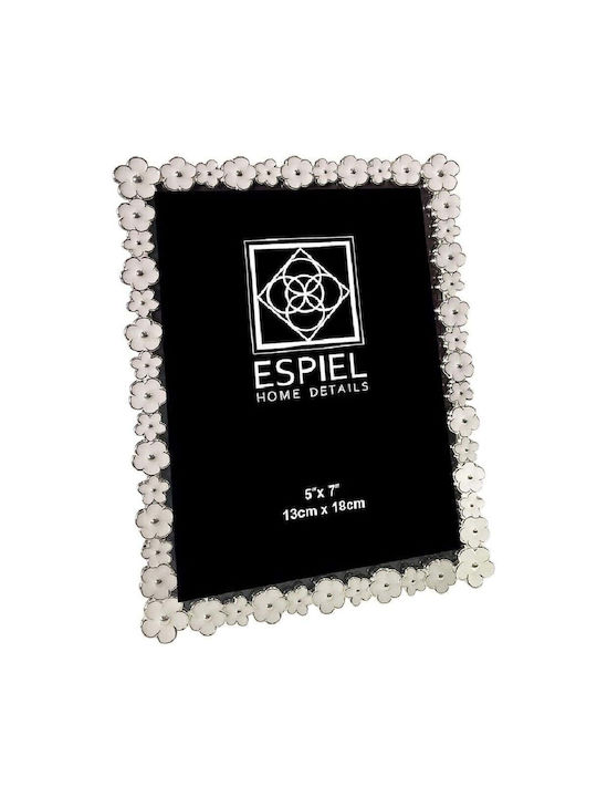 Espiel Metallic Photo Frame with Gray Frame